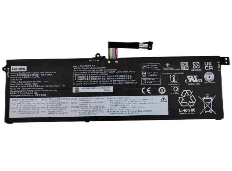 Genuine 4623mAh 71Wh Lenovo 5B11K39344 5B11N45410 5B11K39347 Battery
