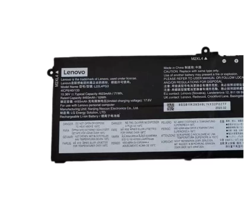 Genuine 4623mAh 71Wh Lenovo L22B4PG3 L22C4PG3 L22D4PG3 Battery