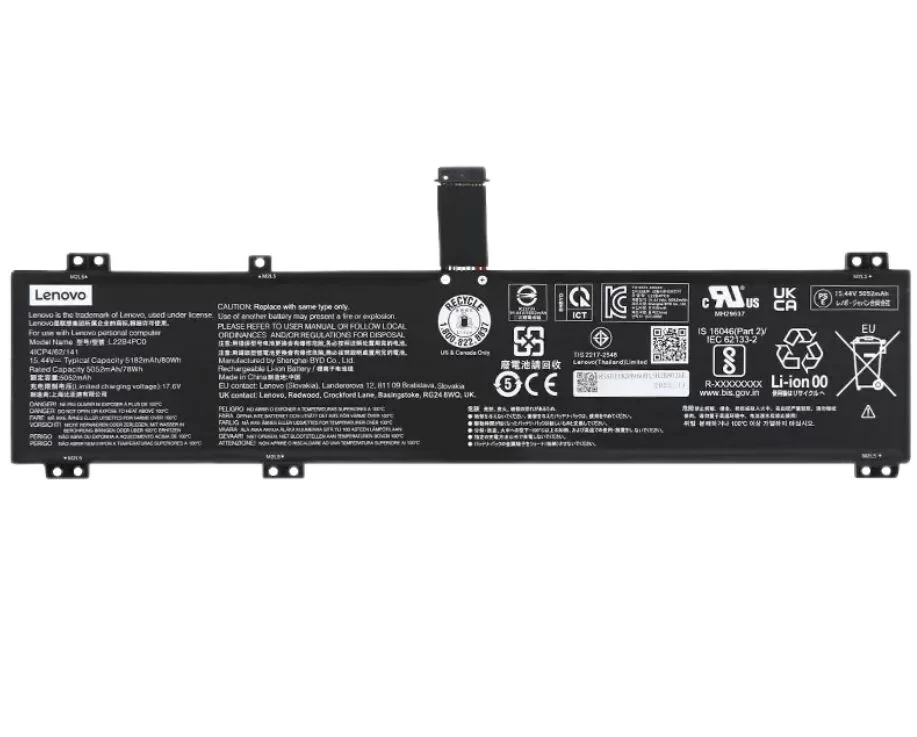 Genuine 5182mAh 80Wh Lenovo 5B11K38949 Battery