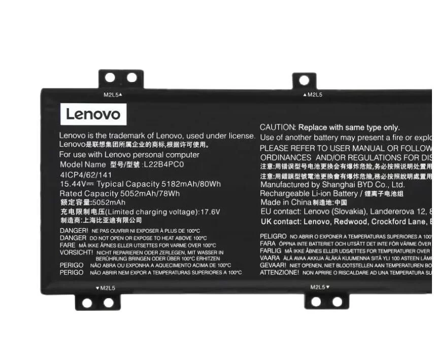 Genuine 5182mAh 80Wh Lenovo Legion Pro 5 16ARX8 82WM0016MX Battery