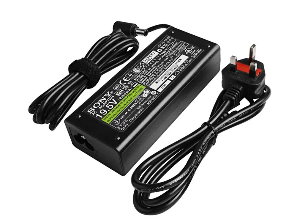 Genuine 19.5V 4.7A 90W Sony 149273215 149273213 AC Adapter +Free Cord