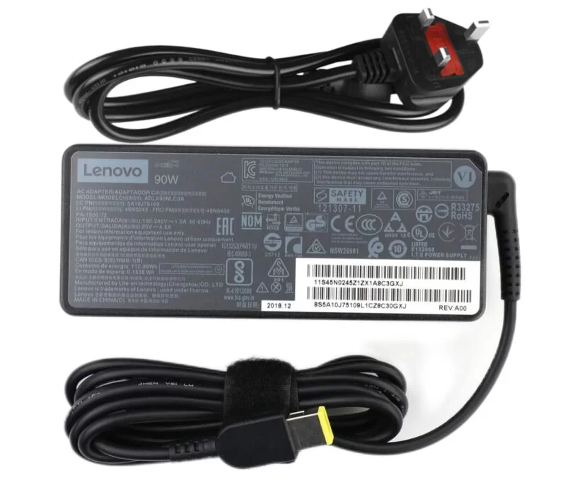 90W Lenovo ThinkPad X230s-13 X230s-14 X230s-15 X230s-16 AC Adapter