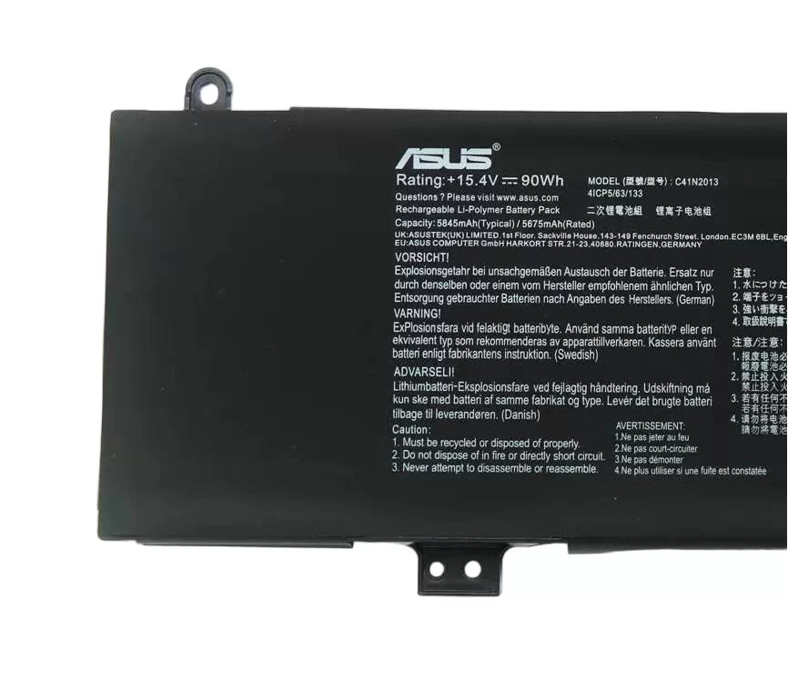 Genuine 5845mAh 90Wh Asus ROG Strix G15 G513RM-HF274WS Battery Genuine 5845mAh 90Wh Asus ROG Strix G15 G513RM-HF274WS Battery