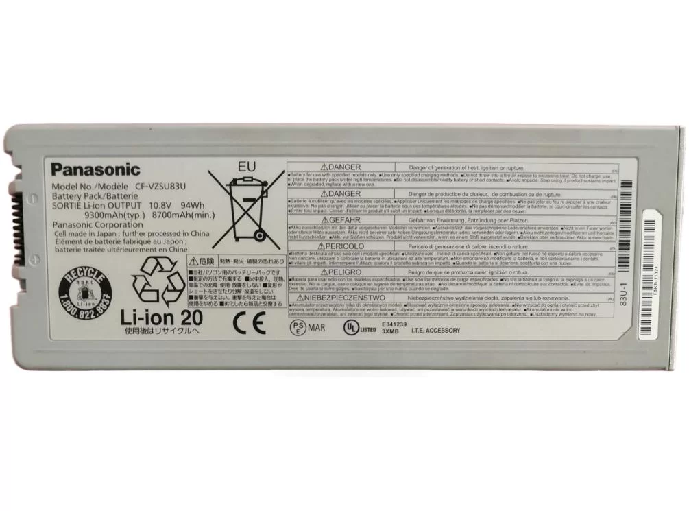 Genuine 8700mAh 94Wh Battery for Panasonic CF-VZSU82U