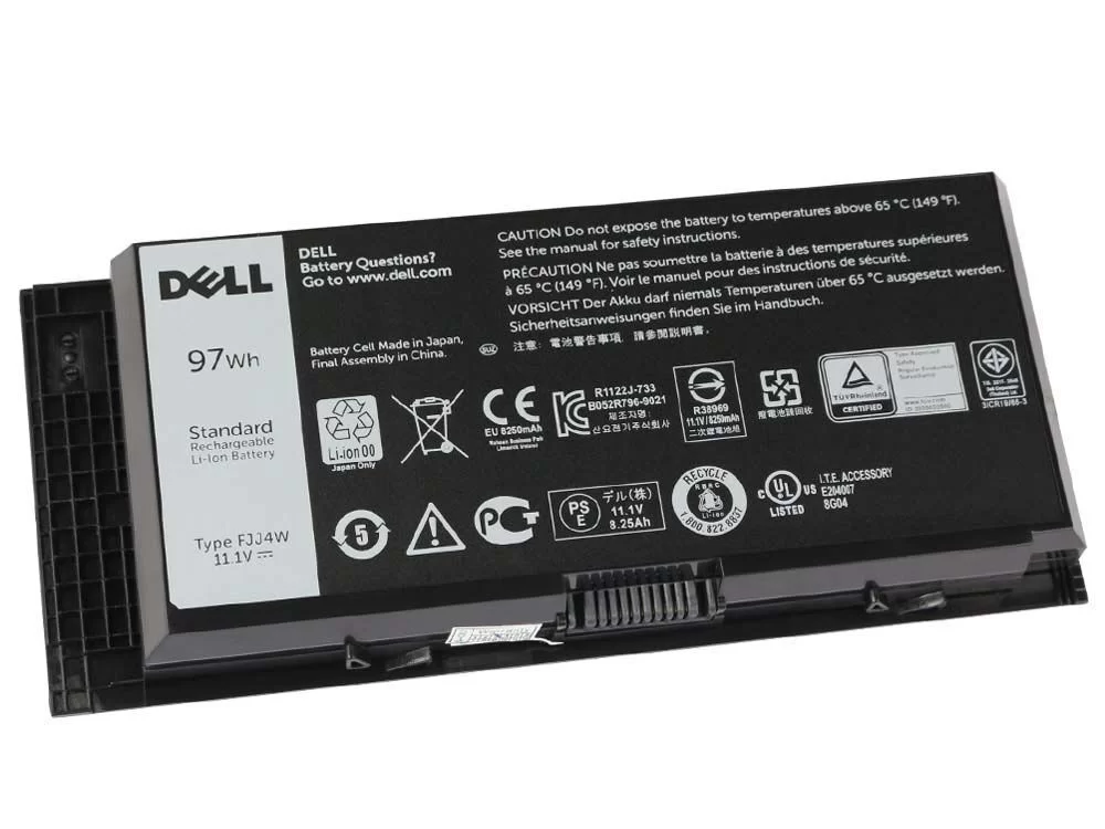 Original 9-Cell 97Wh Dell 0GP45C 0J5MXY 0PGWP3 Battery