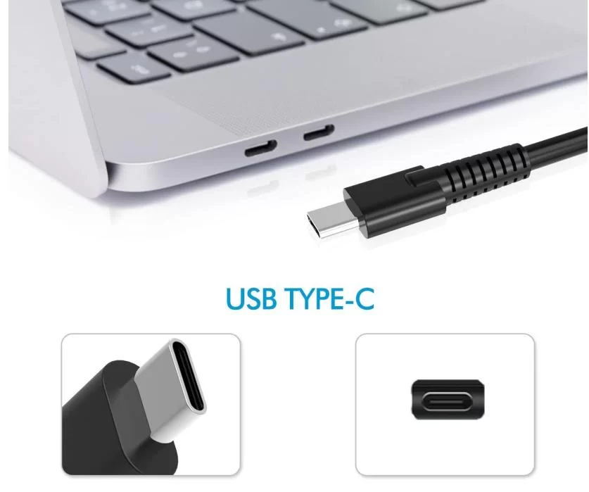 Genuine 100W USB-C MSI MS-16S8 P15 A12 P14 E16 Charger AC Adapter + Cable