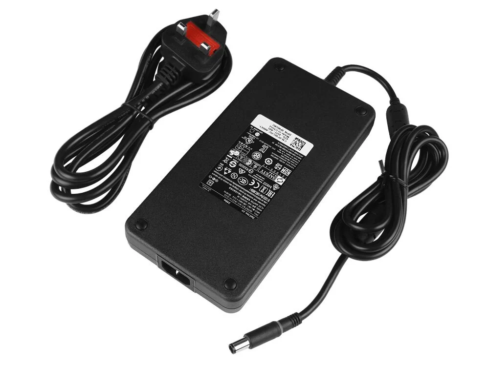 Genuine 240W 19.5V 12.3A Dell 00MFK9 Charger AC Adapter + Free Cord