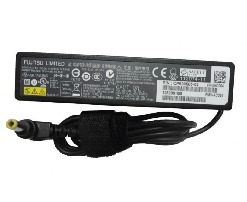 Genuine Slim 65W Fujitsu A11-065N5A CP500620 Adapter Charger + Cord