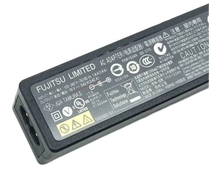 Genuine Slim 65W Fujitsu A11-065N5A CP500620 Adapter Charger + Cord